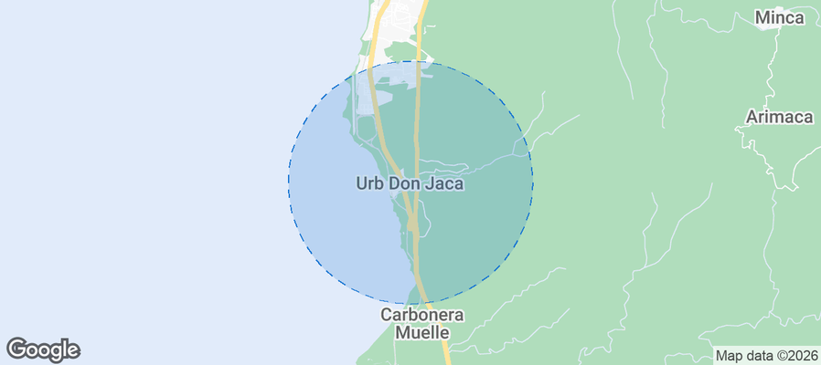 Urb Don Jaca Airbnb map